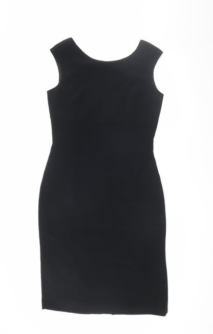 Laura Ashley Women's Black Sheath Dress Size 10