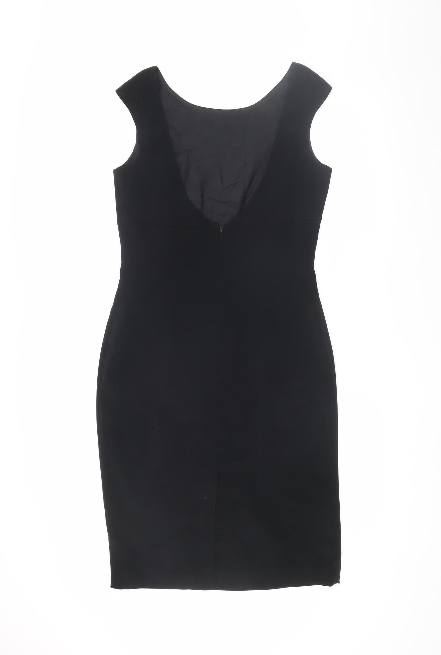 Laura Ashley Women's Black Sheath Dress Size 10