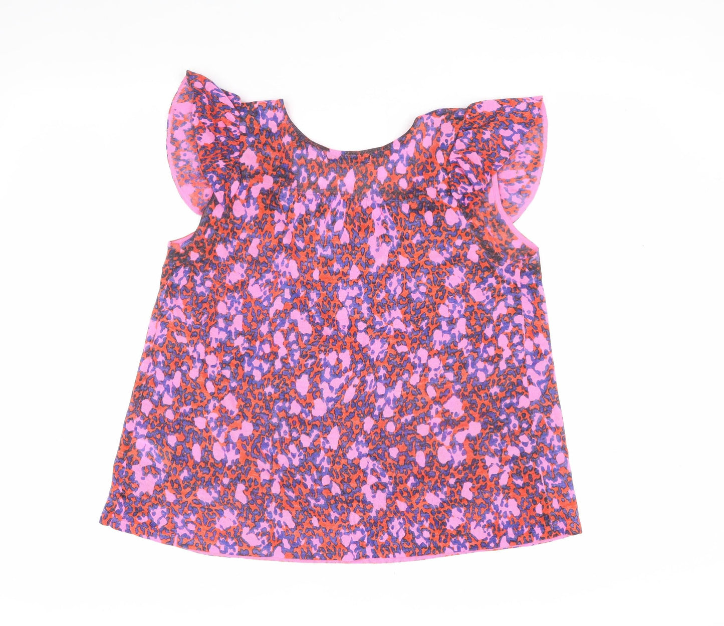 Womens UK Size S NEXT Multicoloured Basic Blouse