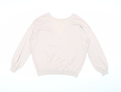 ASOS Women's Pink Pullover Jumper, Size 8