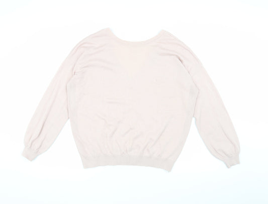 ASOS Women's Pink Pullover Jumper, Size 8
