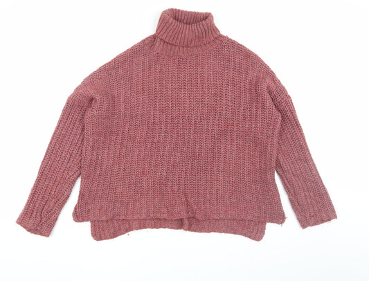Womens UK Size L Nada Del Riccio Pink Pullover Jumper