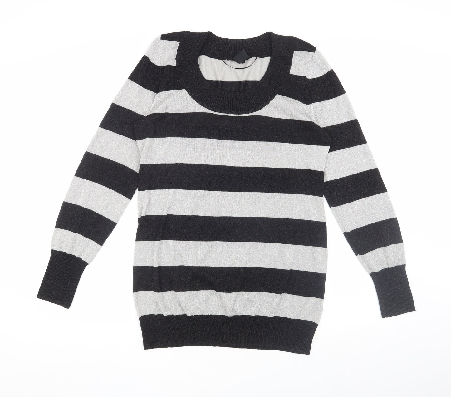 Womens UK Size L H&M Black Pullover Jumper