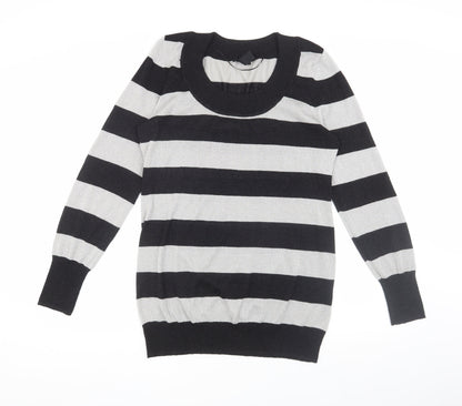 Womens UK Size L H&M Black Pullover Jumper
