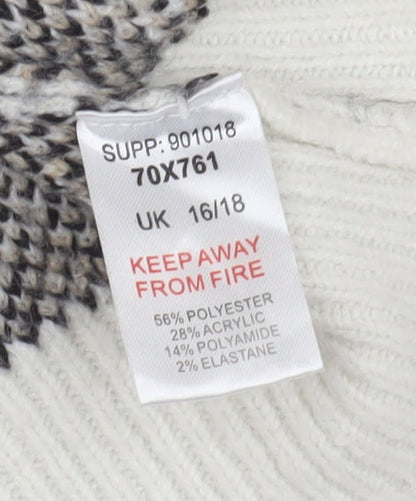 Kaleidoscope Women's Multicoloured Leopard Cardigan Size 16