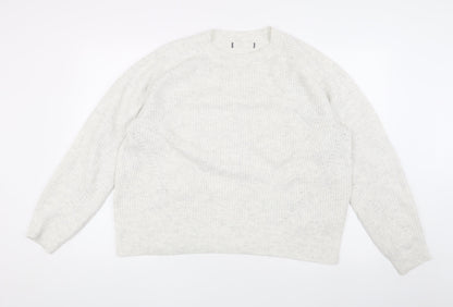 Womens UK Size L Marks and Spencer Ivory Jumper Jumper