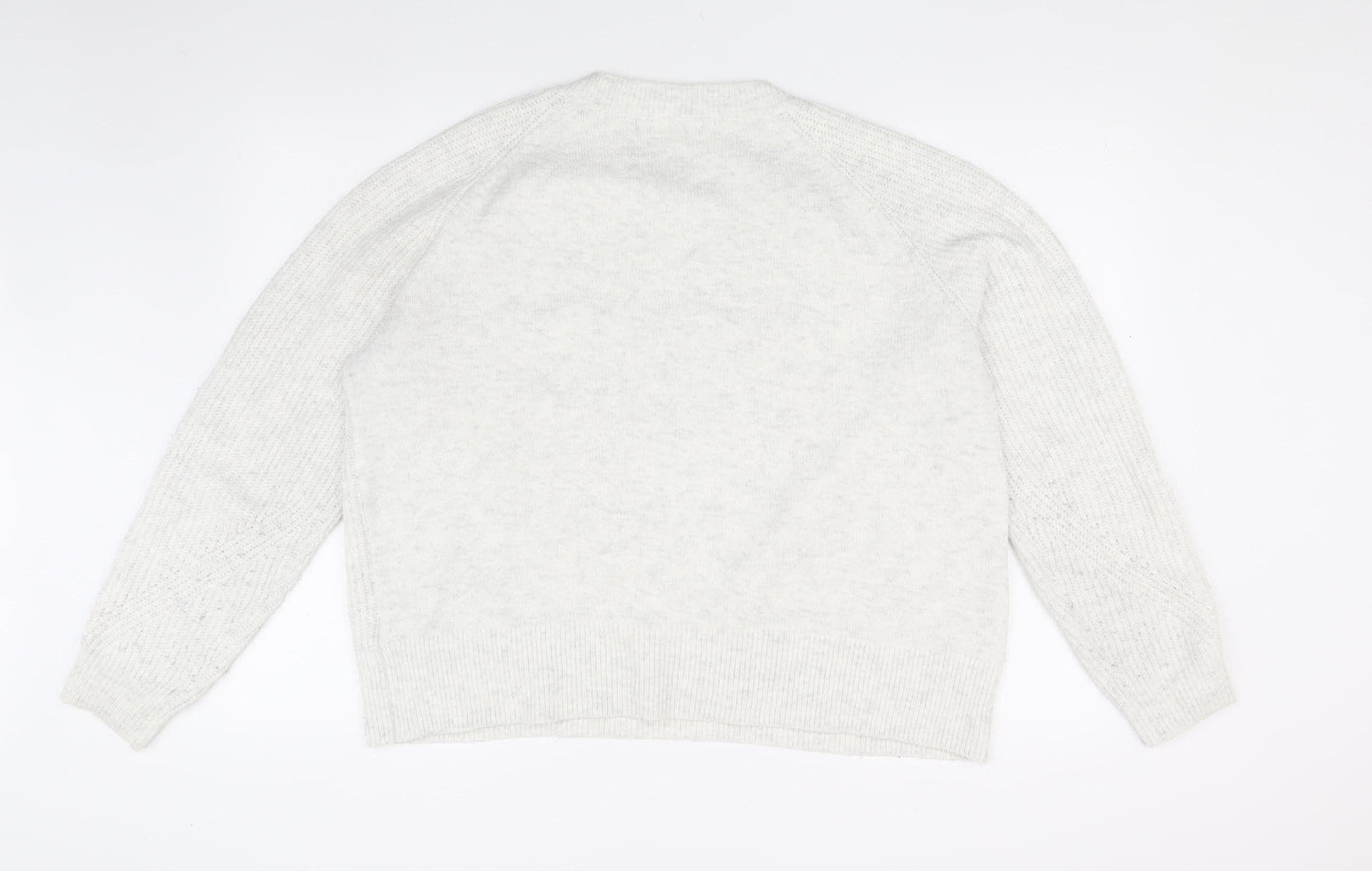 Womens UK Size L Marks and Spencer Ivory Jumper Jumper