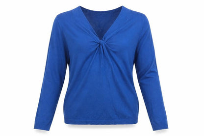 Womens UK Size 12 John Lewis Blue Pullover Jumper