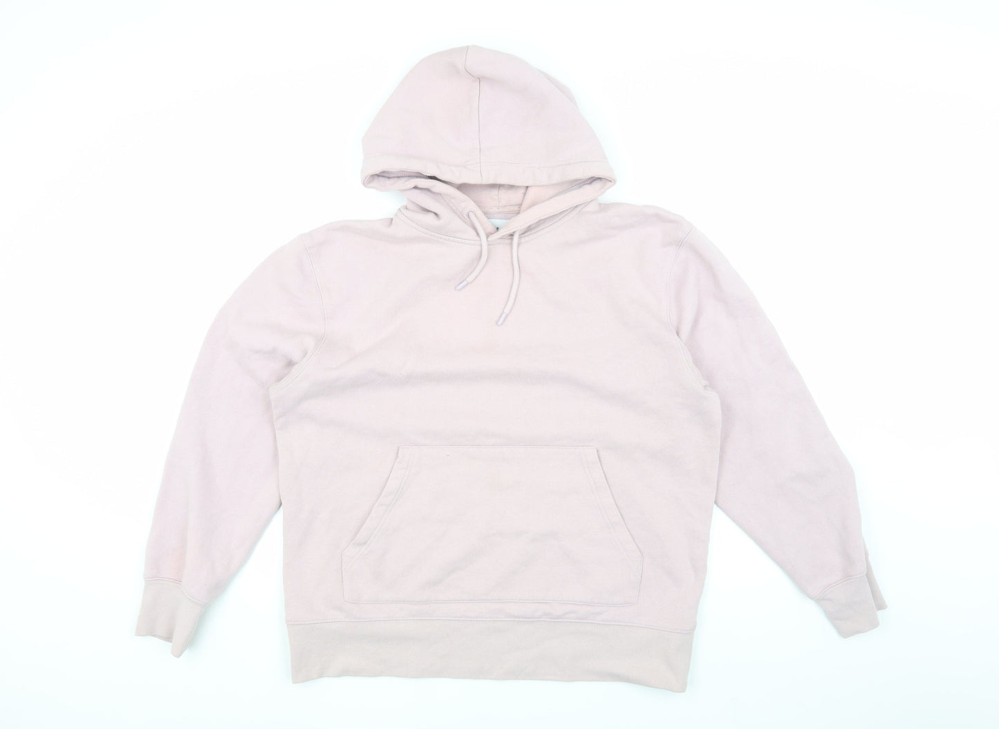 Topman Men's Ivory Pullover Hoodie M