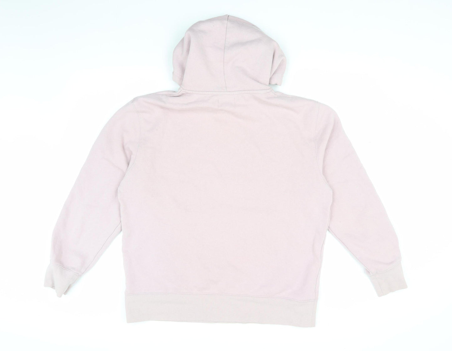 Topman Men's Ivory Pullover Hoodie M