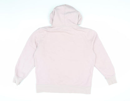 Topman Men's Ivory Pullover Hoodie M