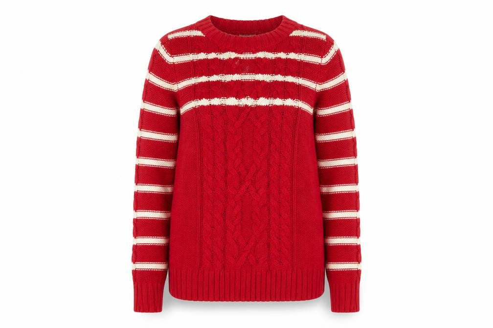 Womens UK Size 12 NEXT Red Pullover Jumper