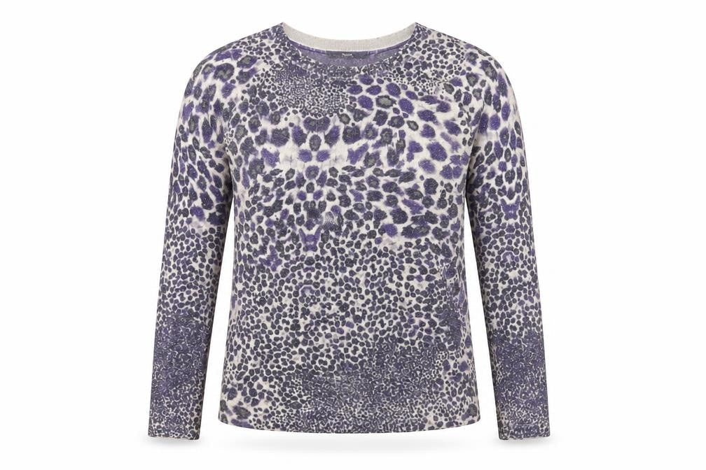 Womens UK Size 10 NEXT Purple Jersey Blouse