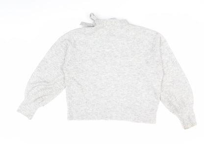 Womens UK Size 12 NEXT Grey Pullover Jumper