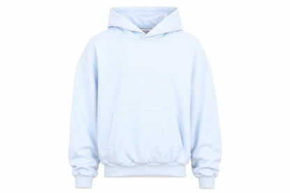 Mens UK Size M boohooMAN Blue Pullover Hoodie
