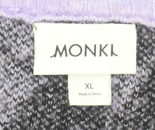 Womens UK Size XL Monki Multicoloured Vest Jumper
