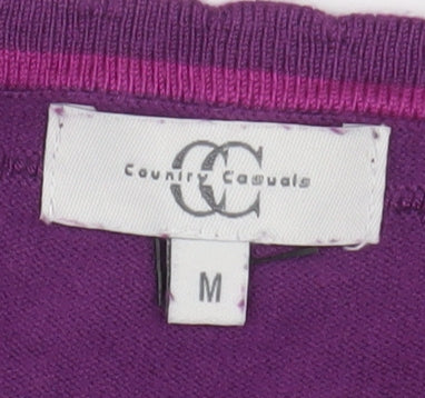 Country Casuals Women’s Purple Pullover Jumper M