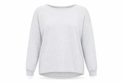 Next Women's Grey Long Sleeve Basic T-Shirt, Size 14