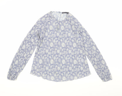 Womens UK Size 12 Marks and Spencer Blue  Blouse