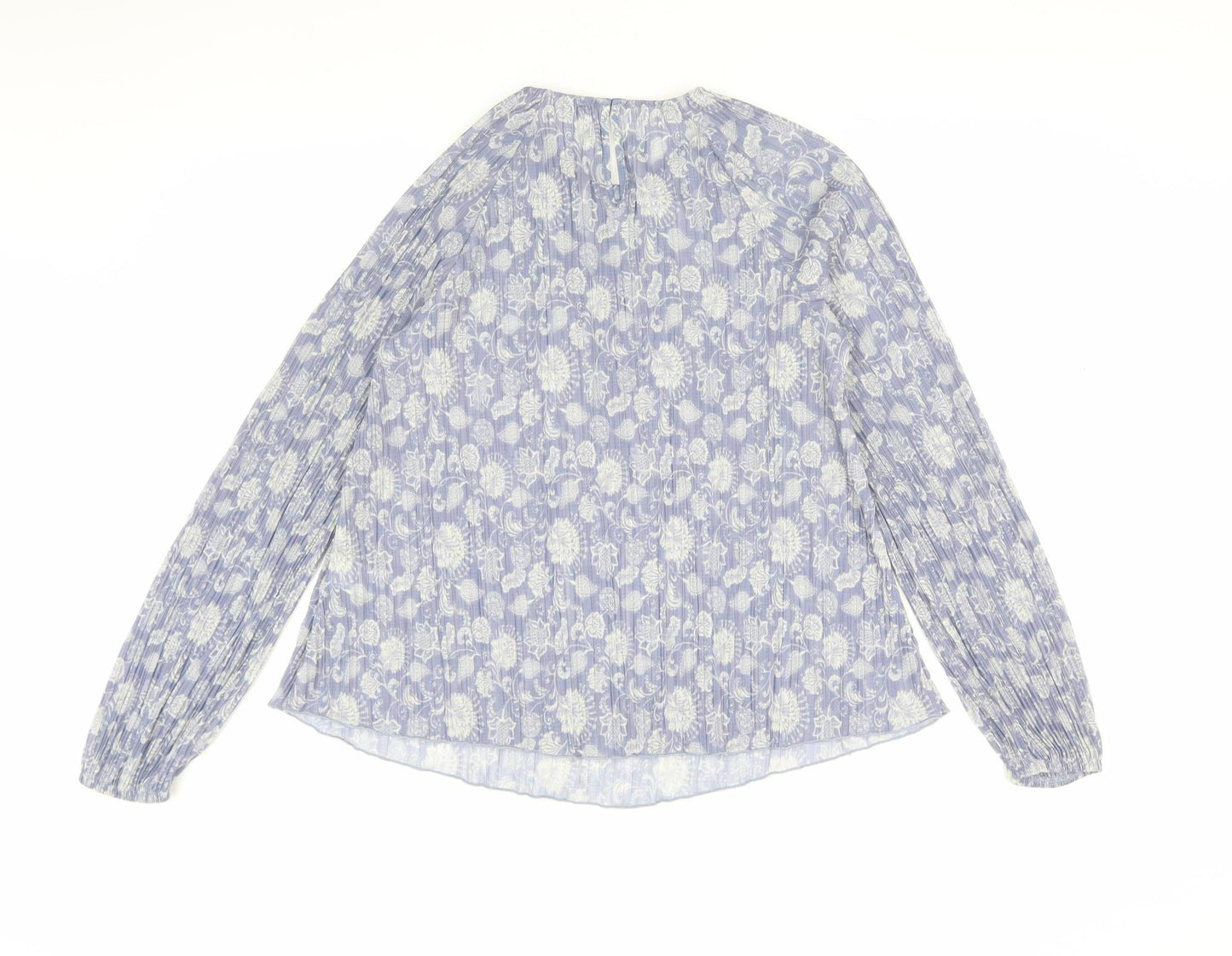 Womens UK Size 12 Marks and Spencer Blue  Blouse