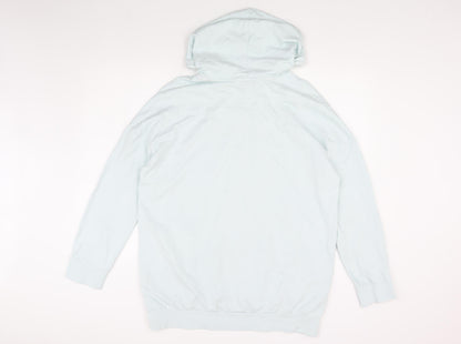 Topshop Women's Blue Hoodie, Size S, New, Casual Pullover