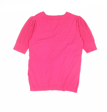 Marks and Spencer Women’s Pink Jersey Blouse Size 10
