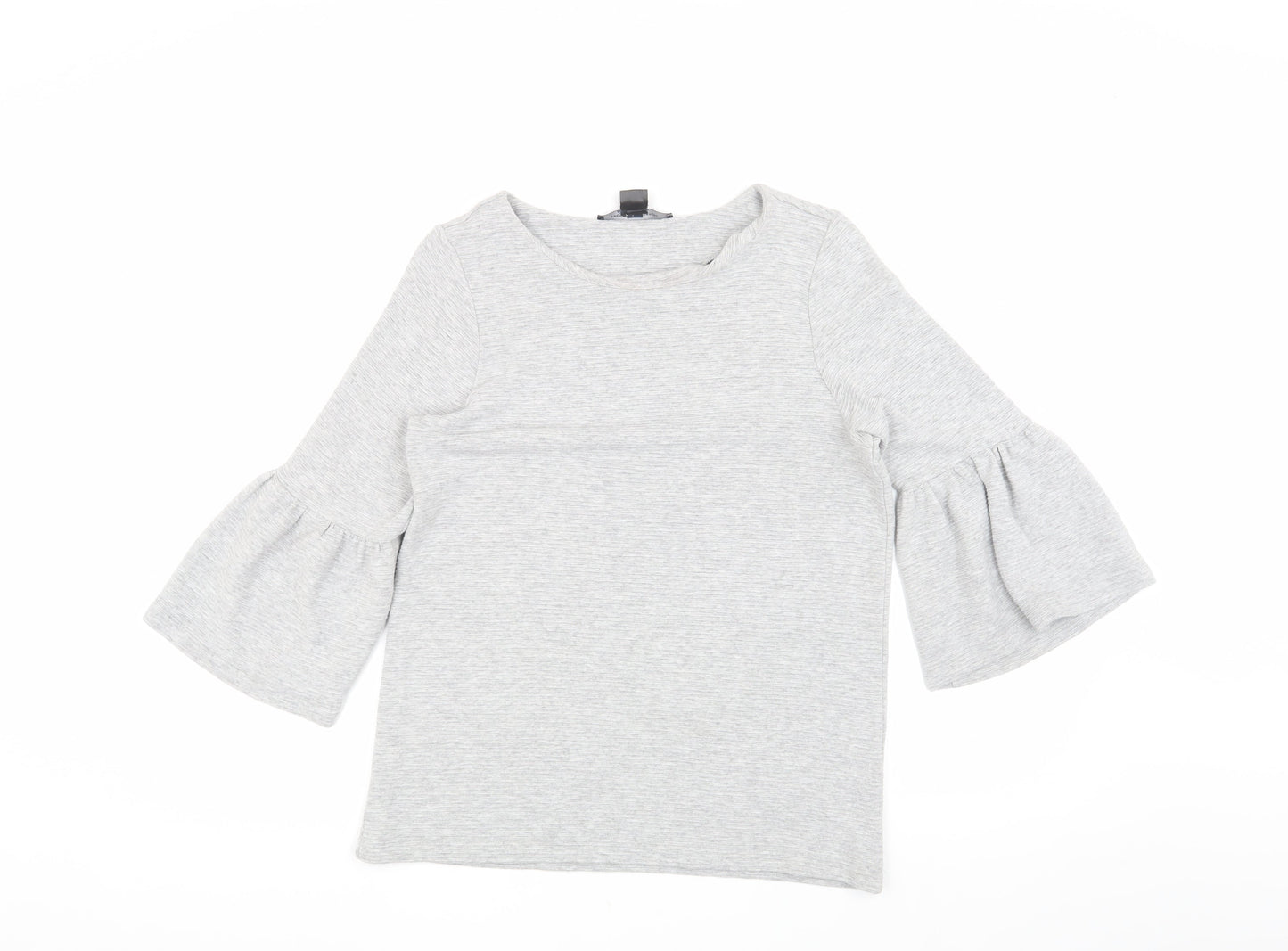 Womens UK Size S French Connection Grey Basic Blouse
