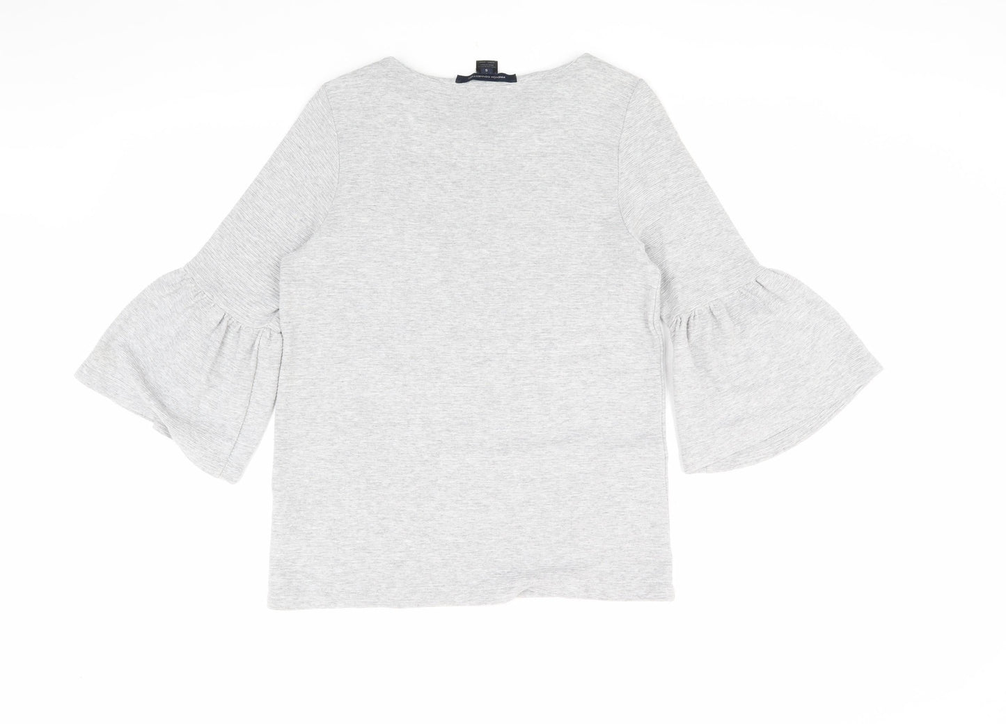 Womens UK Size S French Connection Grey Basic Blouse