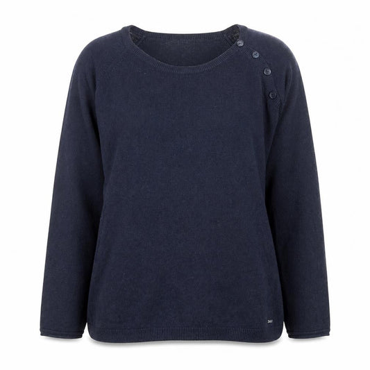 Womens UK Size L TOM TAILOR Blue Pullover Jumper