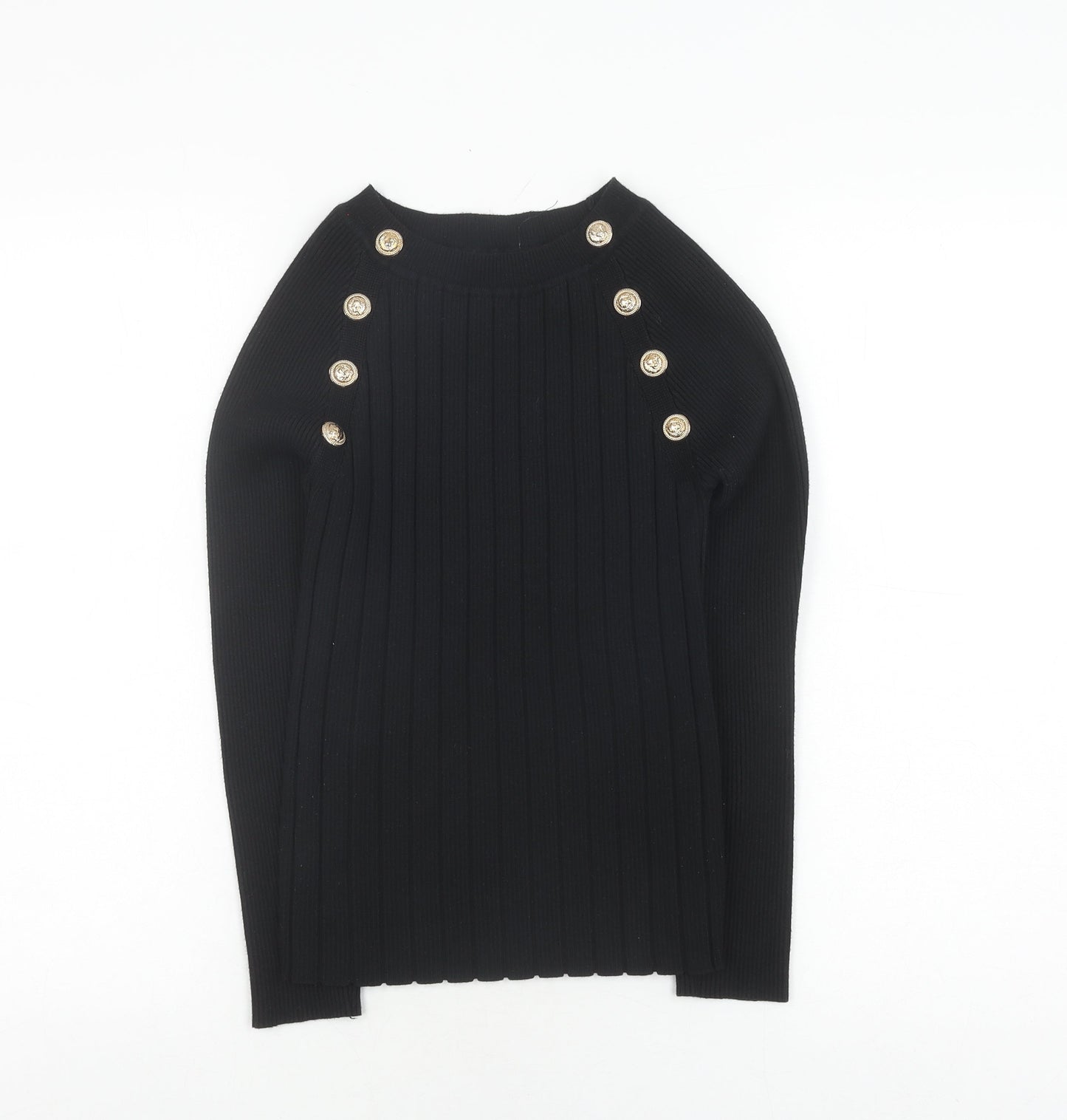 Womens UK Size S Quiz Black  Jumper