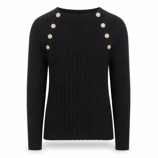 Womens UK Size S Quiz Black  Jumper