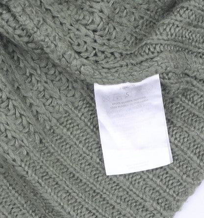 Womens UK Size S Brave Soul Green Pullover Jumper