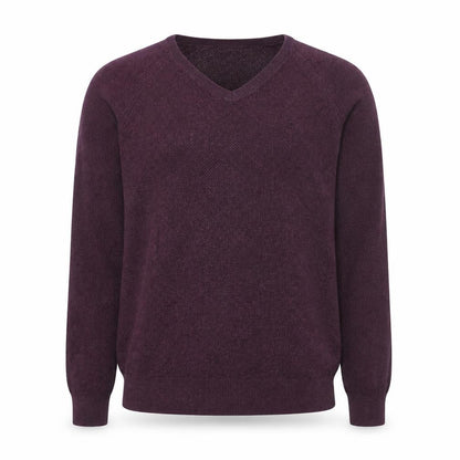Gap Men's Purple V-Neck Pullover Jumper M