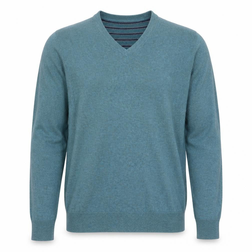 Mens UK Size S John Lewis Blue Pullover Jumper