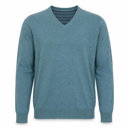 Mens UK Size S John Lewis Blue Pullover Jumper