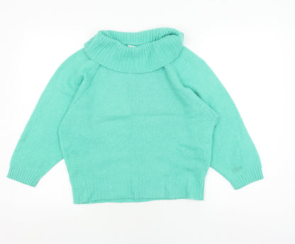 Womens UK Size 10 Lakeland Green Pullover Jumper