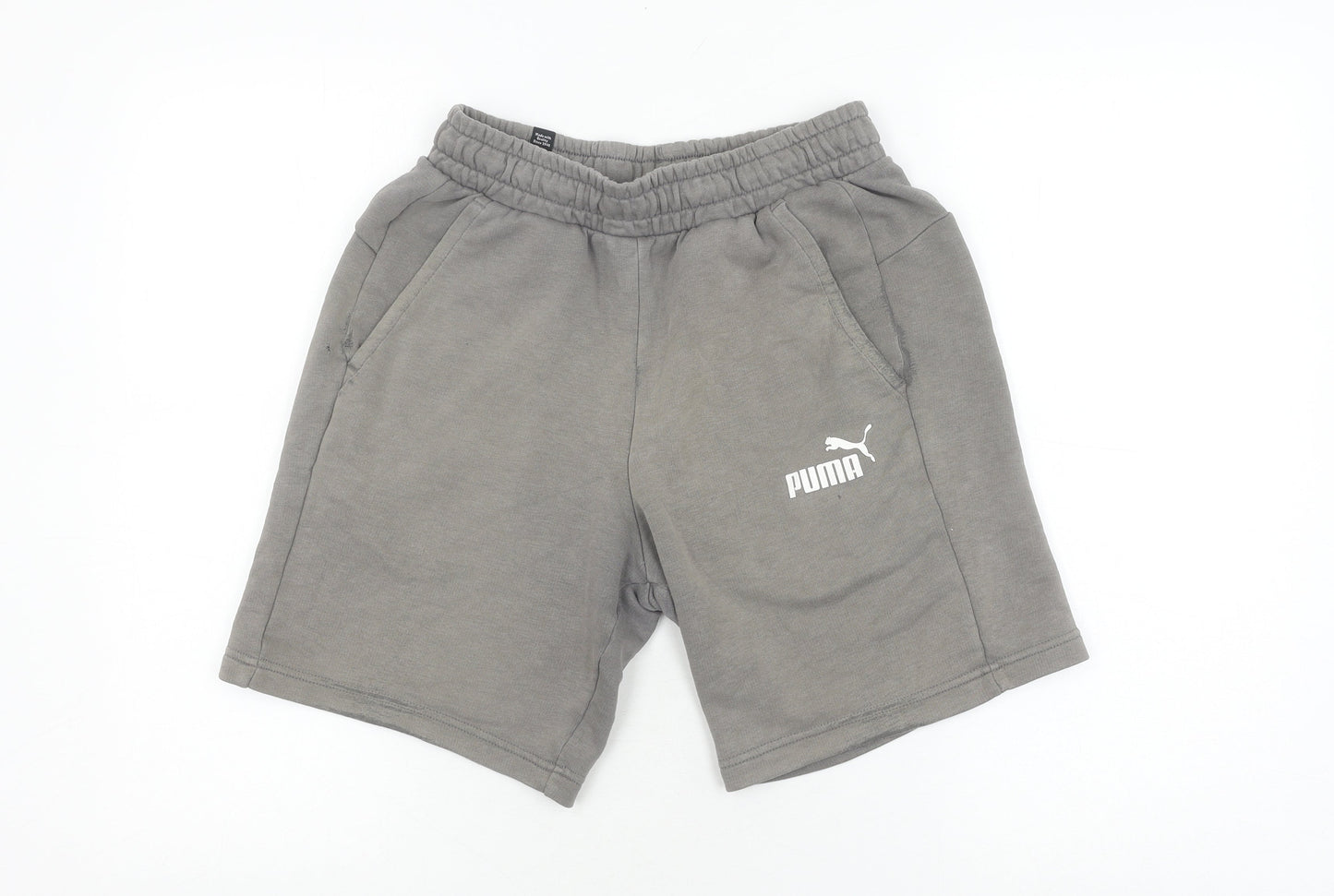 Puma Men's Grey XS Sweat Shorts Casual Style