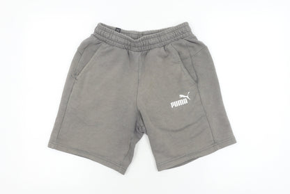 Puma Men's Grey XS Sweat Shorts Casual Style
