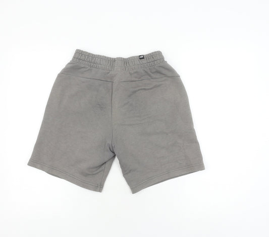Puma Men's Grey XS Sweat Shorts Casual Style