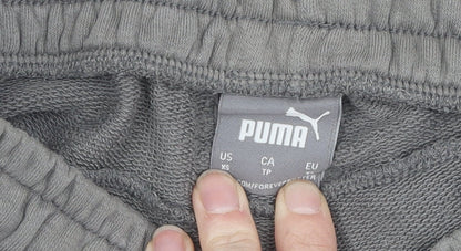 Puma Men's Grey XS Sweat Shorts Casual Style