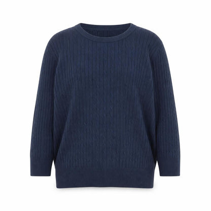 Womens UK Size L Jones New York Blue Pullover Jumper