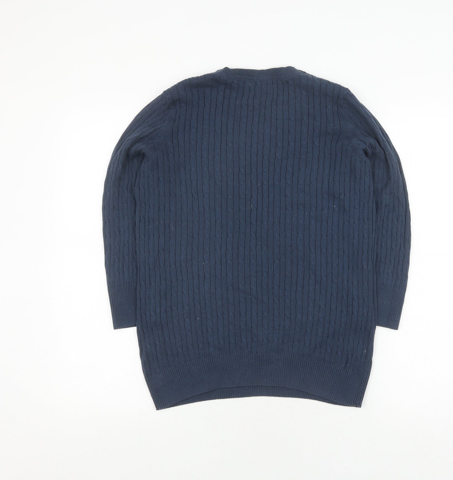 Womens UK Size L Jones New York Blue Pullover Jumper