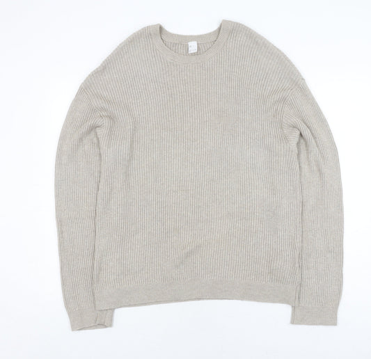 Womens UK Size XL Gilly Hicks Beige Pullover Jumper