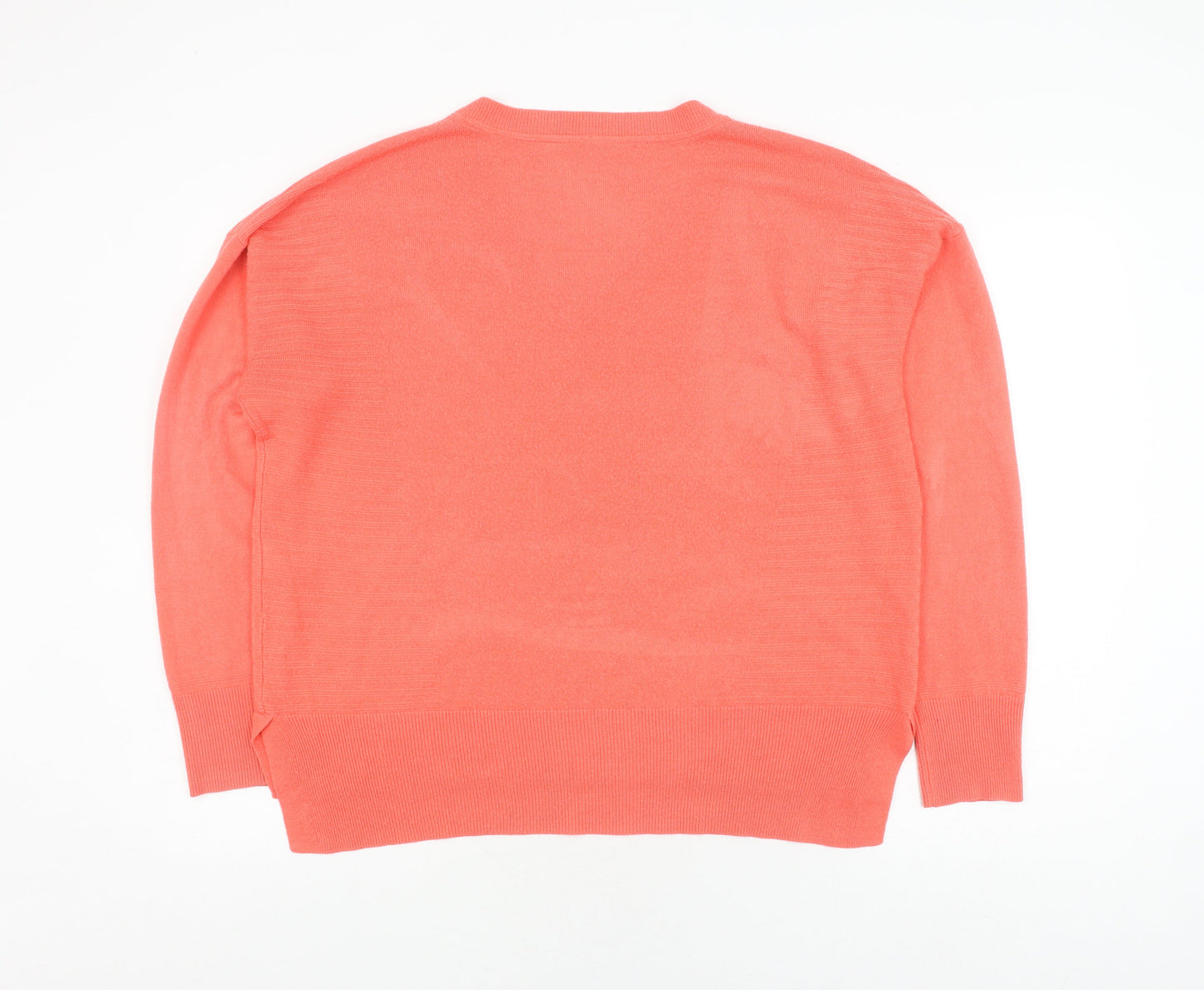 Womens UK Size 16 Principles Orange Pullover Jumper