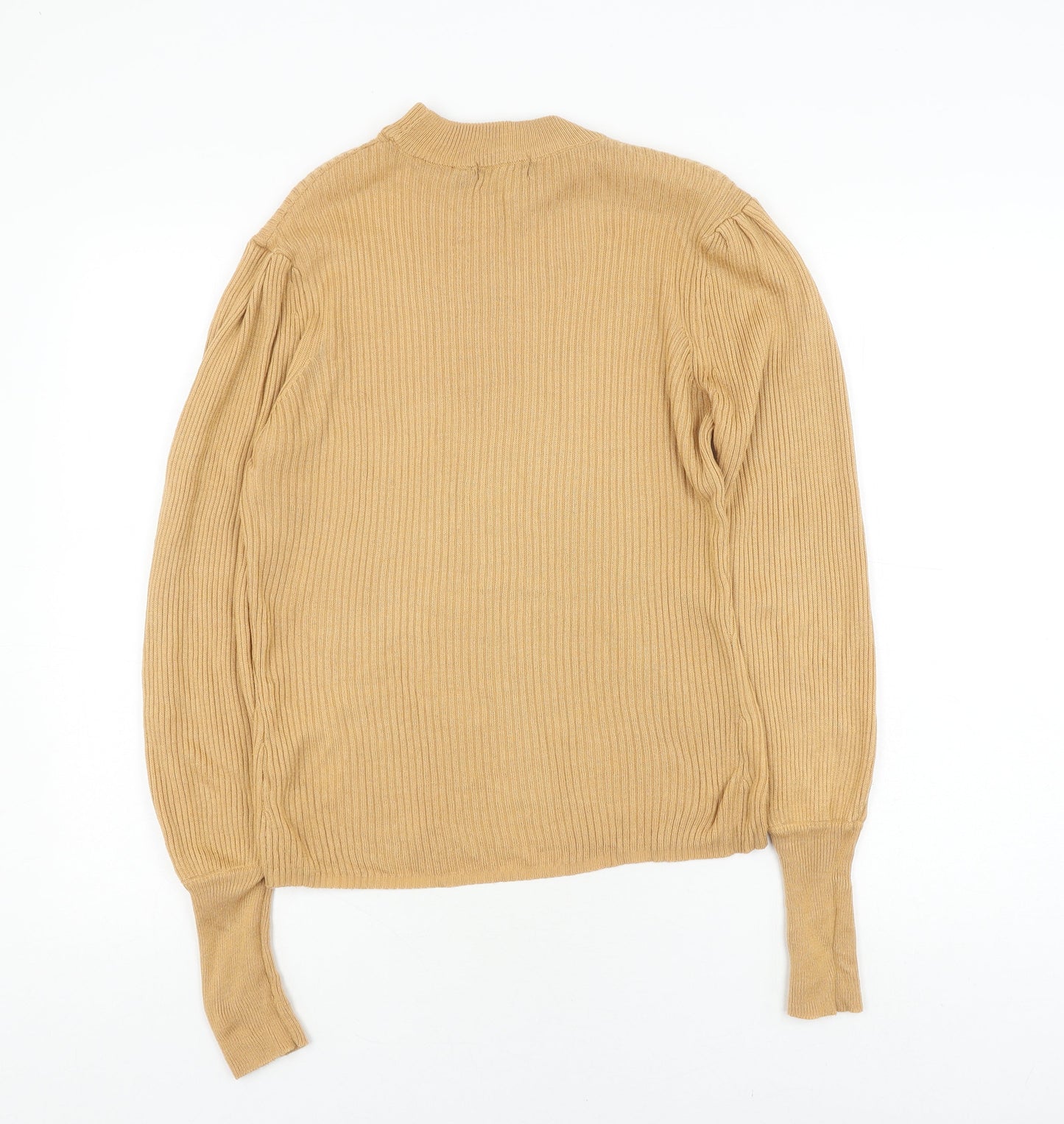 Womens UK Size L Brave Soul Beige Pullover Jumper