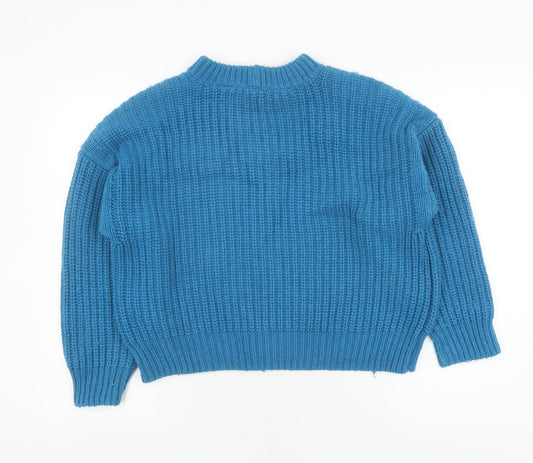 Hush Women’s Blue Knit Pullover Jumper S