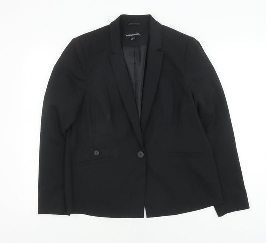 Capsule Women's Black Blazer, Size 14, Tailored Business Wear