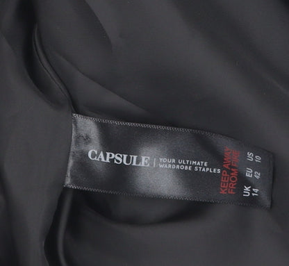 Capsule Women's Black Blazer, Size 14, Tailored Business Wear