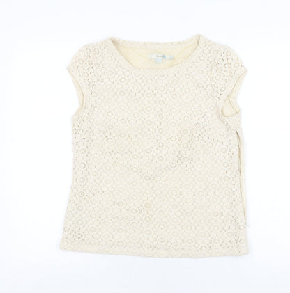 Womens UK Size 8 Boden Ivory Camisole Blouse