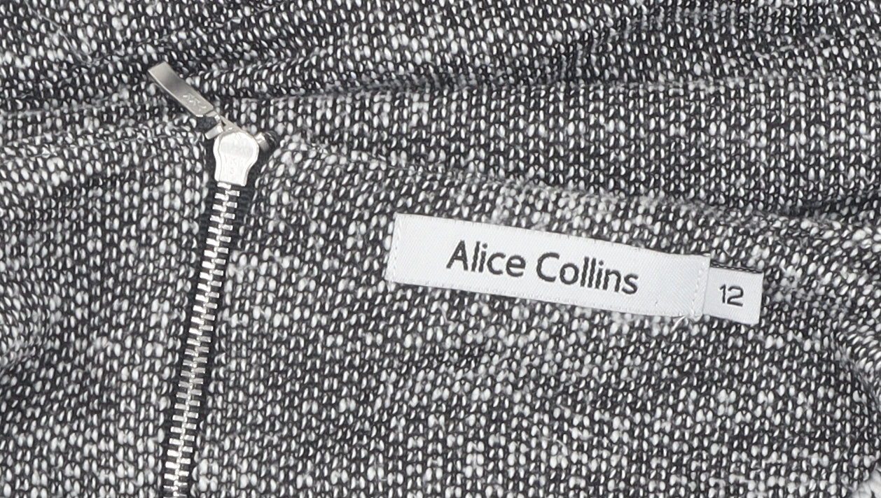 Womens UK Size 12 Alice Collins Grey Pullover Jumper